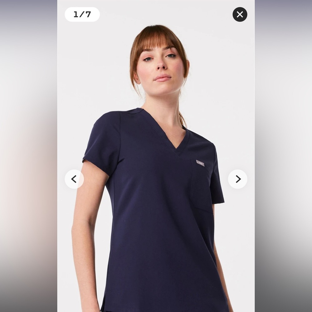 FIGS Catarina One Pocket Scrub Top Size L